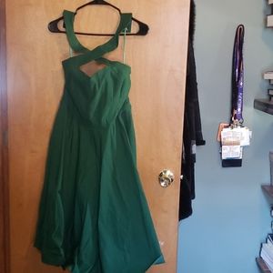 Unique vintage Criss cross dress